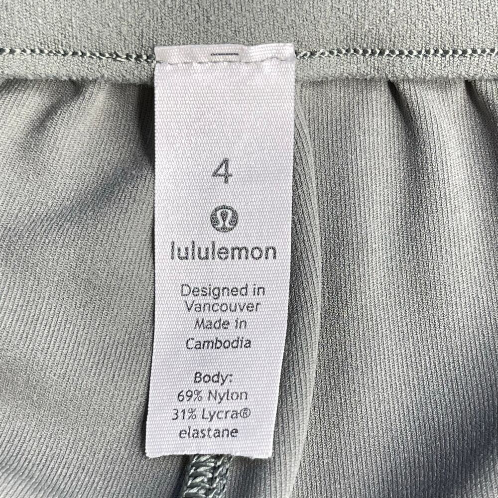 Lululemon Keep Moving Pant size 4 Grey Sage - Picture 4 of 16